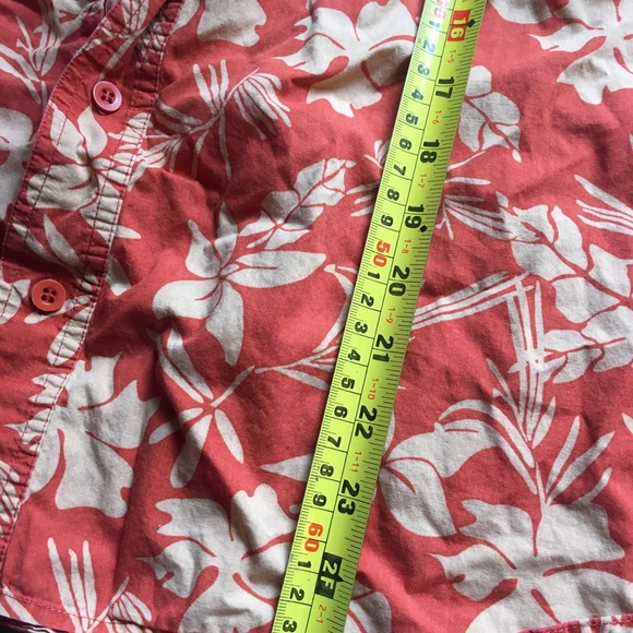 VINTAGE orange men’s Hawaiian shirt - Picture 2 of 6